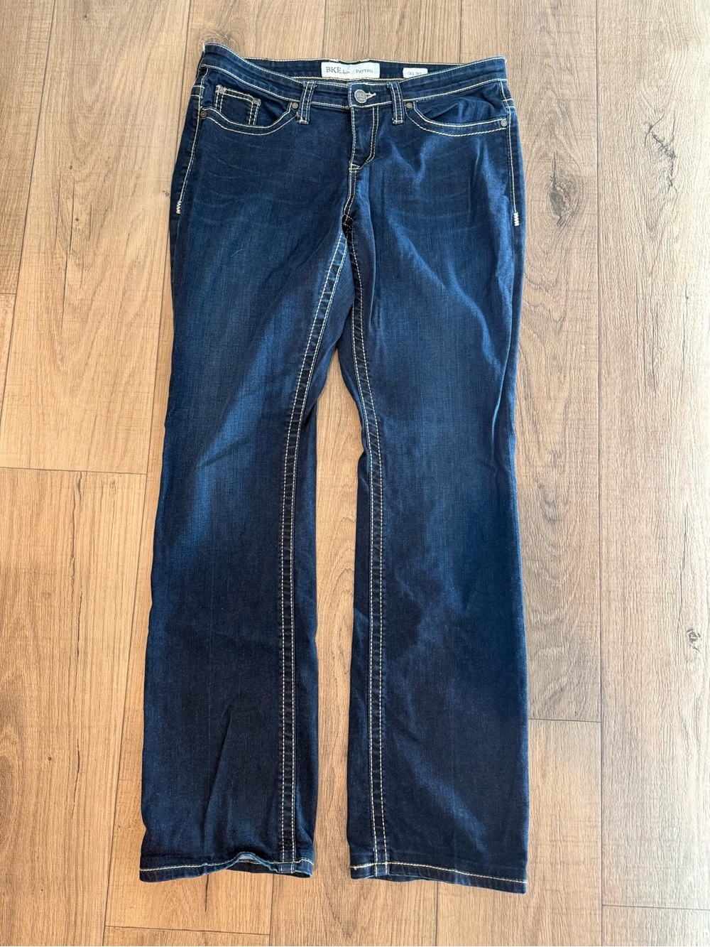 BKE Women’s Dark Blue Boot Cut Jeans